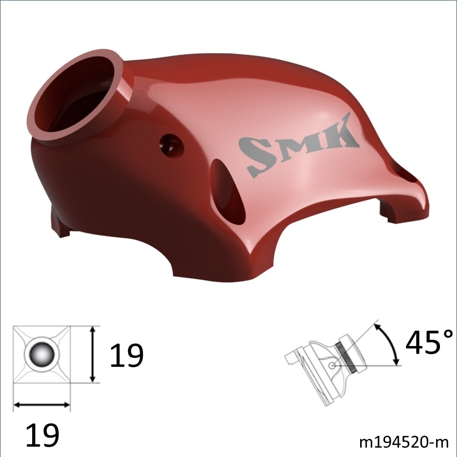 BUSY MOLE Hood (Avanced, 45°) for Berlin ZOz1 5" Frame
