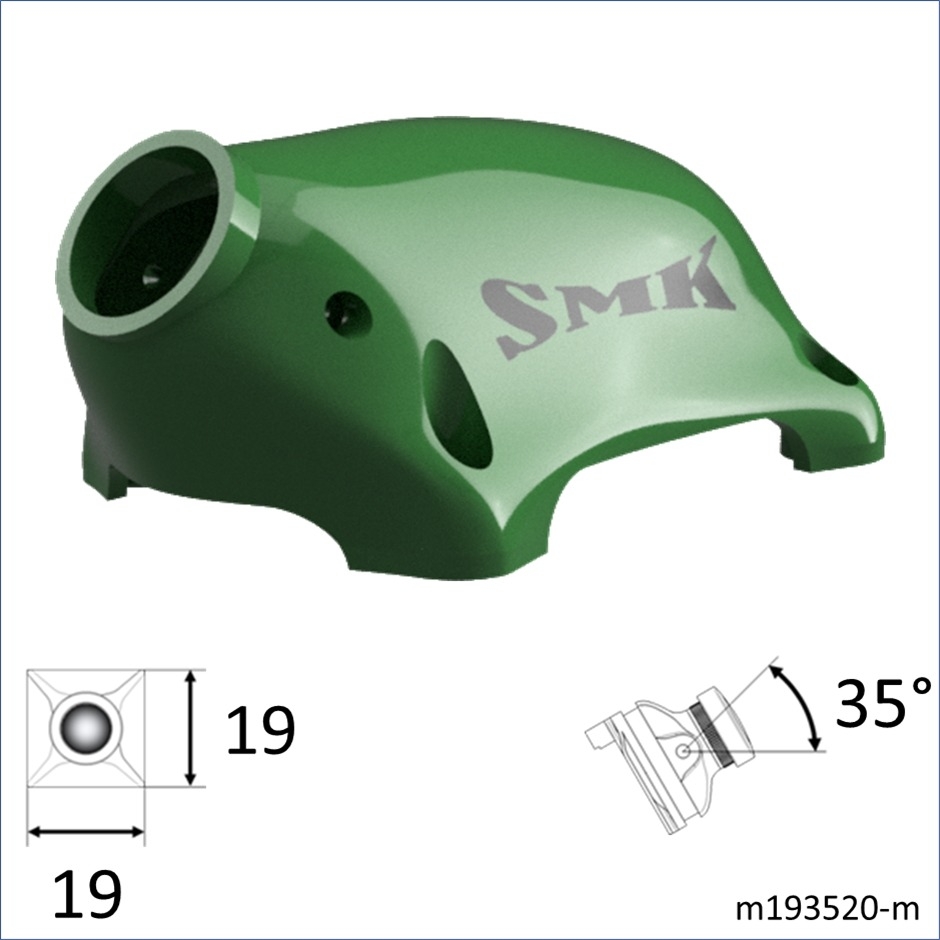 BUSY MOLE Hood (Avanced, 35°) for Berlin ZOz1 5" Frame